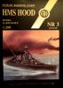 AH-03   *     Angielski krazownik liniowy "HMS Hood" (1:200)       *      HAL