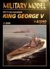  020   *   1-2\05   *   Brytyjski pancernik "King George V" (1:200)        *      HAL *  MM