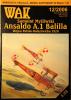 WAK-025           *    12\06     *            Samolot mysliwski Ansaldo A.1 Ballila (1:33)