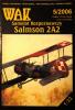 WAK-018           *   5\06     *            Samolot rozpoznawczy Salmson 2A2 (1:33)