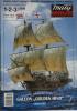 468       *       1-2-3\09        *          Galeon "Golden hind" (1:100)      *    Mal-Mod