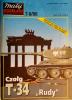 383     *    7-8\96    *    Czolg T-34 "Rudy" 1:25    *   Mal Mod