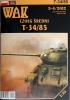 WAK-086   *    3-4\12    *    Czolg sredni T-34/85 (1:25)