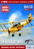 002  *  1\09   *  DH 82A Tiger Moth (1:33)   *   Modelarz kartonowy    +  резка+колеса