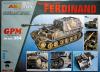 GP-337   *   39\12\354    *   Sd Kfz 184 "Ferdinand" (1:25)  +детали,колеса