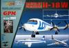 GP-344    *   7\13\360   *   Samolot Pasazerski IL-18W(1:50)